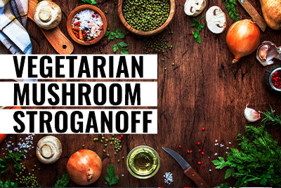 Vegetarian Mushroom Stroganoff